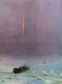 st petersburg the ferry across the river Ivan Aivazovsky